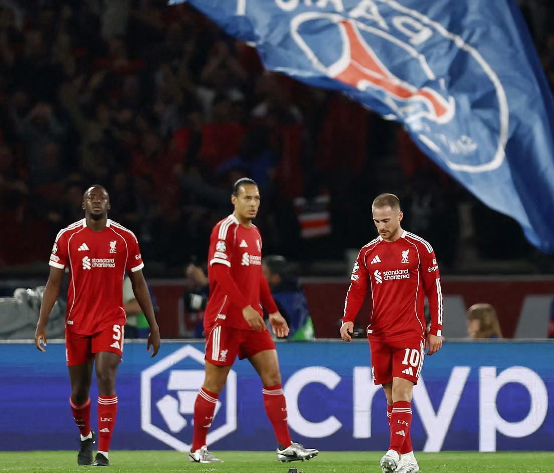 体育平台入口-卫报：巴黎的从容反衬出利物浦退步严重，次回合是尊严之战