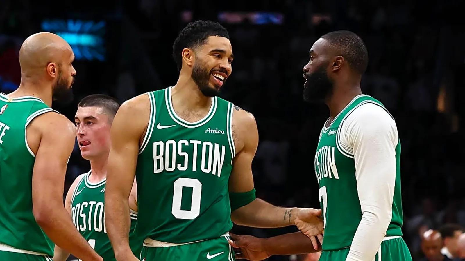 开云体育下载-凯尔特人常规赛数据：场均失107.1分联盟最少，场均罚球垫底